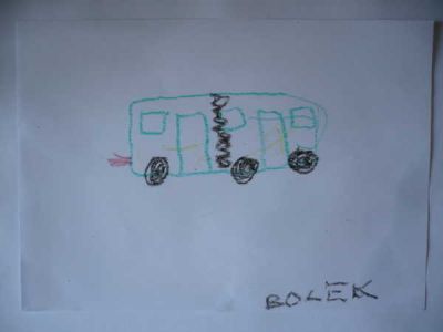 rysunek autobusu