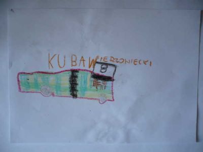 rysunek autobusu