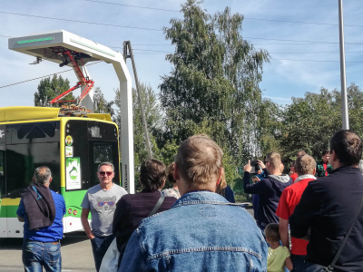 Dzień otwarty na terenie Zajezdni.