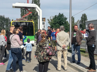 Dzień otwarty na terenie Zajezdni.