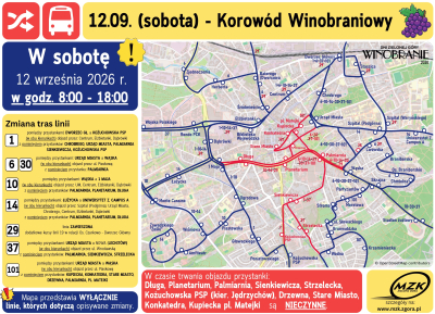 Korowód Winobraniowy - 12.09. (sobota)