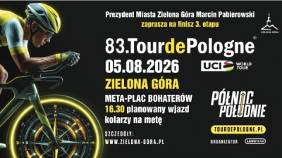 Tour de Pologne w Zielonej Górze – specjalna organizacja komunikacji miejskiej 5 sierpnia